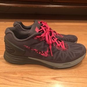 Nike Lunarglide 6 PRT - Hyper Pink Black and Grey